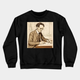 Erwin Schrodinger scientist Crewneck Sweatshirt